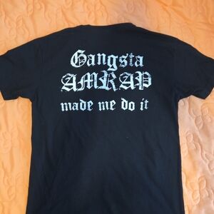 5th Set Gangster AMRAP Black T-Shirt Unisex Small
